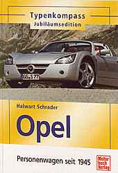 Buch Opel Personenwagen seit 1945-Typenkompass
