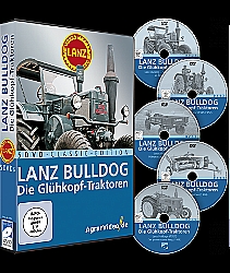 DVD's - Lanz Bulldog - Die Glhkopf -Traktoren 5 DVD Box  