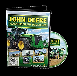 DVD's -  John Deere  Platzhirsch auf dem Acker DVD       