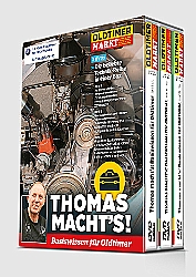 DVD's - Thomas Macht's !- Teil 1-15  3 DVDs im Schuber