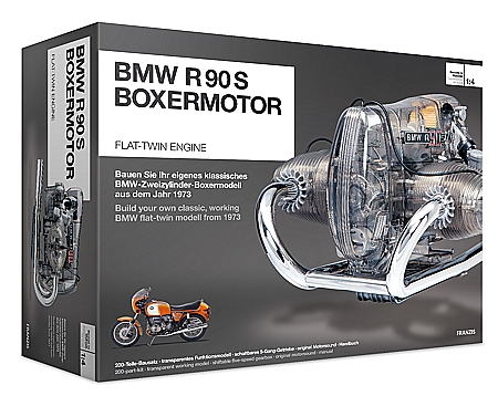 Modellauto BMW R90/S Boxermotor Modellbausatz