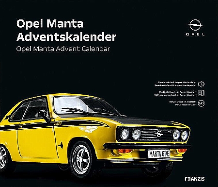 Modellbausätze - Adventskalender  Opel Manta A
