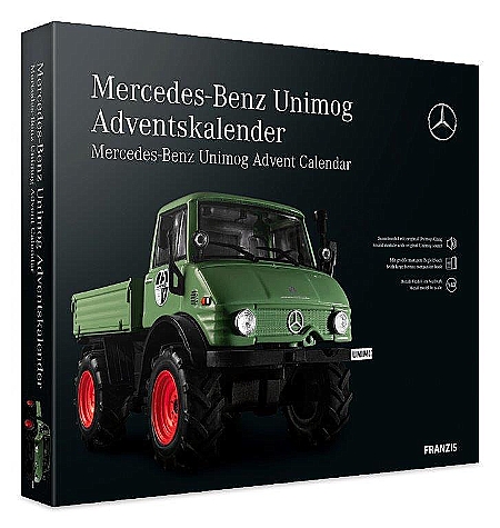 Modellauto Adventskalender  Mercedes Unimog U406