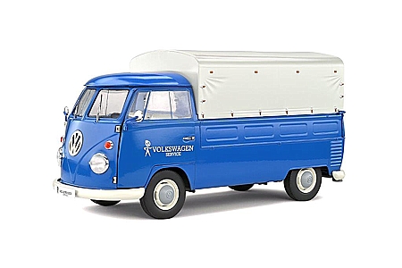 Lkw + Bus Modelle - VW T1 Pritsche/Plane VW Service 1950