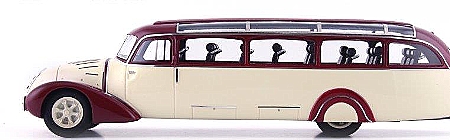 Lkw + Bus Modelle - Mercedes-Benz O3750 Stromlinien Bus 1936