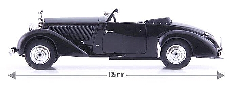 Cabrio Modelle bis 1940 - Rolls Royce Phantom II Contiental Binder GB/F-1930