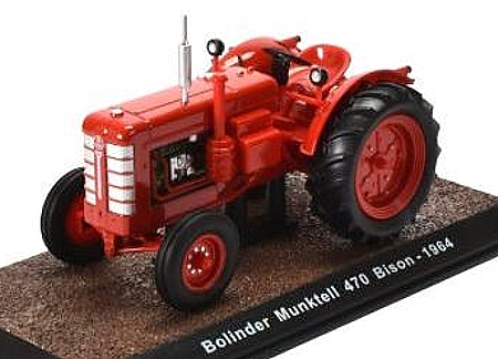 TraktormodellBolinder Munktell 470 Bison - 1964