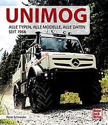 Buch Unimog - Alle Typen, alle Modelle, alle Daten