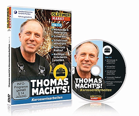 DVD's - Thomas Macht's! Karosseriearbeiten Teil 1-5 DVD