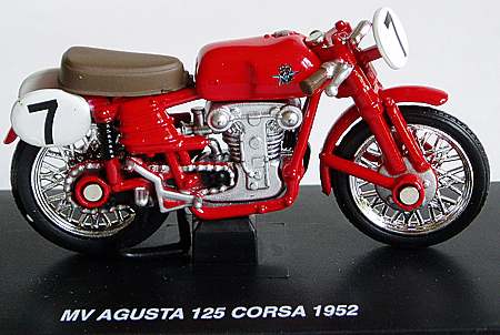 Motorrad Rennsportmodelle - MV Agusta 125 Corsa Bj. 1952                      