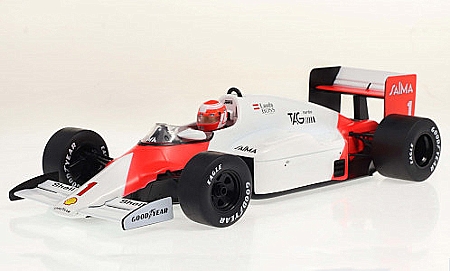 Rennsport Modelle - Mc Laren TAG MP4/2B  Formel 1 GP Niederlande 1985