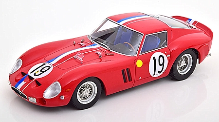 Rennsport Modelle - Ferrari 250 GTO #19 24h Le Mans 1962  2. Platz    