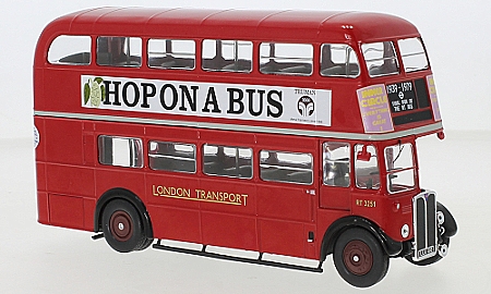 Lkw + Bus Modelle - AEC Regent III RT Bus London Transport 1939       